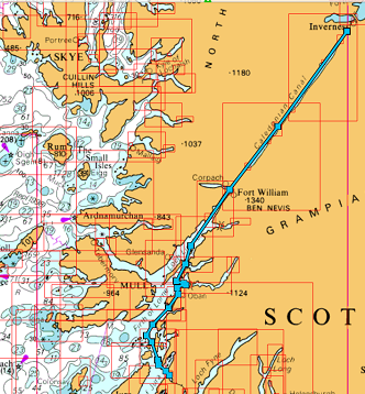 Inverness, Caledonian Canal, Crinan Canal