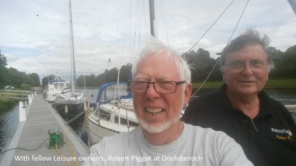 Goodbye to Robert at Dochgarroch